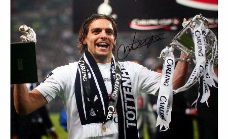 jonathan Woodgate Signed Photo - Spurs Hero