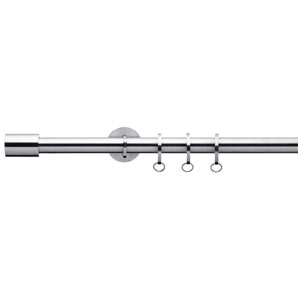 Miami Curtain Pole Kit- Steel- 300cm