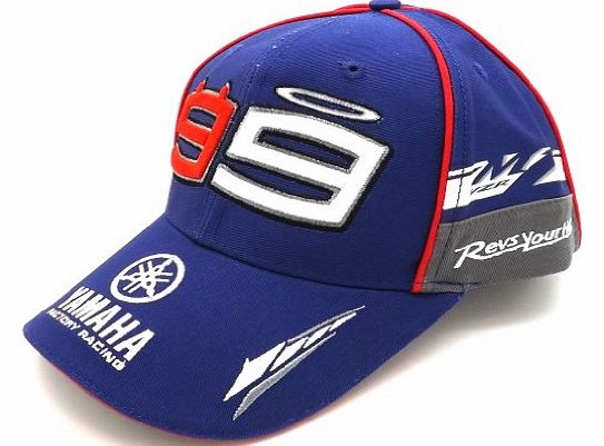 2014 Official Jorge Lorenzo 99 Yamaha Factory Racing Team Moto GP Cap