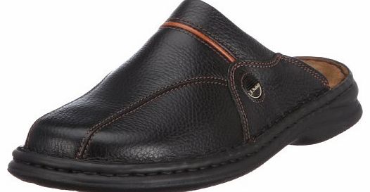 Mens Klaus Clogs And Mules Black Schwarz (schwarz/cognac 611) Size: 43 EU (9 Herren UK)