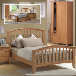 Elle 4FT 6 Double Wooden Bedframe