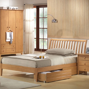 Joseph Wales 6FT Superking Wooden Bedstead