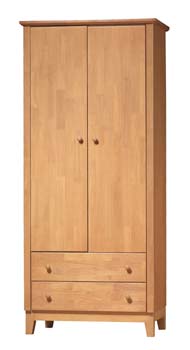 Julius 2 Door Wardrobe - FREE NEXT DAY DELIVERY