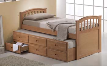 Julius Storage Trundle Guest Bed