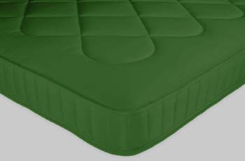 Kiddies Quilted Mattress in Green