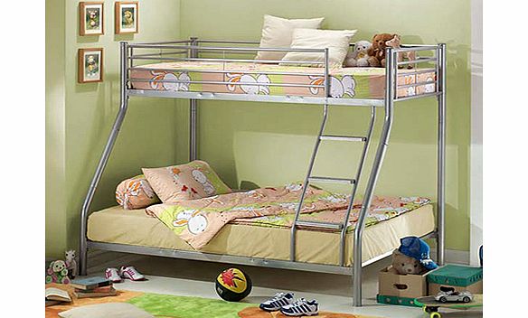 Metal Three Sleeper Bunk Bed