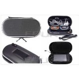 FPUK - BLACK CONSOLE GAME CARRY CASE HOLDER BAG FOR SONY PSP / UMD DISCS