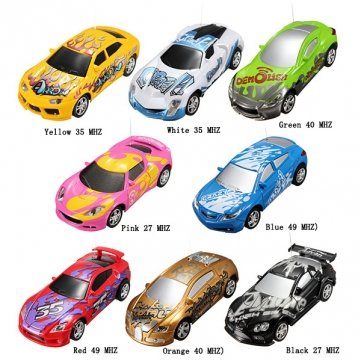 Great Wall 2111 2.4G 4CH 1/67 Radio Remote Control Mini RC Car --- Color:Blue