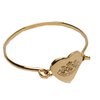 COUTURE BANGLE GOLD HEART BANGLE