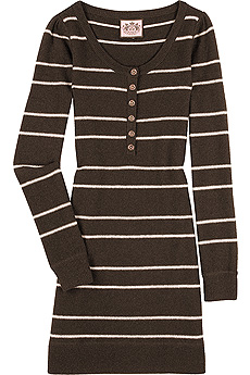 Striped sweater dress