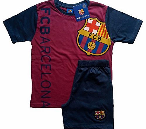 BOYS FC BARCELONA PYJAMAS - 7 - 14 YEARS - BOXED (13 - 14 Years)