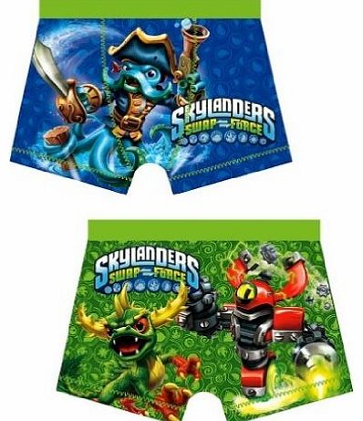 Skylanders Swap Force Boys Boxers Boxer Shorts Pants Underwear Trunks (9 - 10 Years)