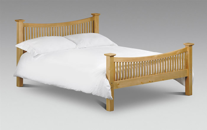 Bergerac 4ft 6 Double Pine Bedstead