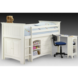 Cameo 90cm Sleepstation in white finished Rubberwood