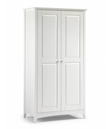 Cameo White Double wardrobe