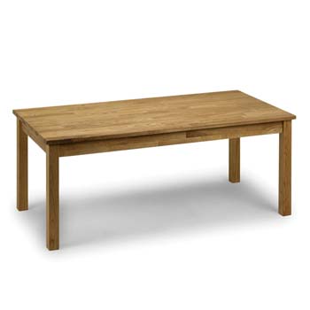 Cara Solid Oak Rectangular Coffee Table