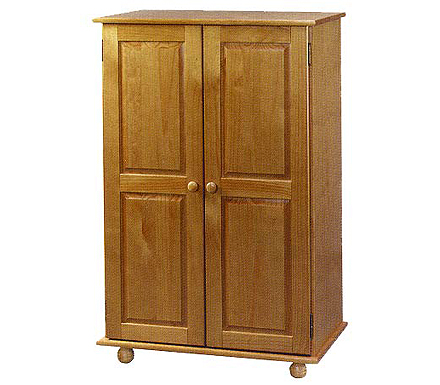 Hamilton Pine Short Wardrobe