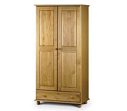 Pickwick Solid Pine Combination Wardrobe