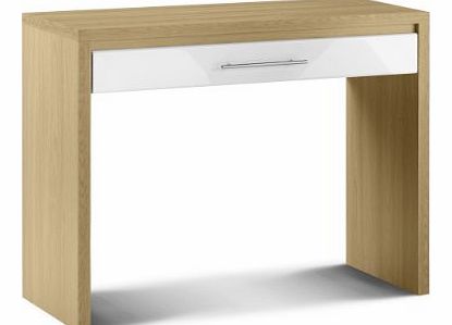 Stockholm Dressing Table, Oak/White Gloss