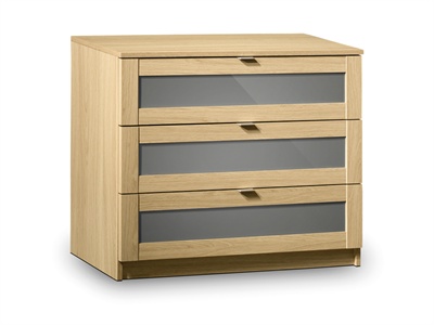 Strada 3 Drawer Chest Small Single (2