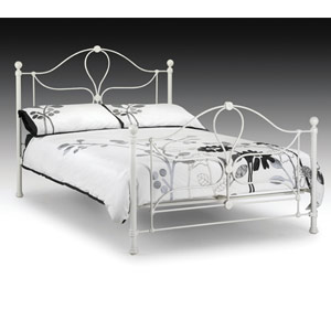 Julian Bowen Paris 4FT 6 Double Metal Bedstead