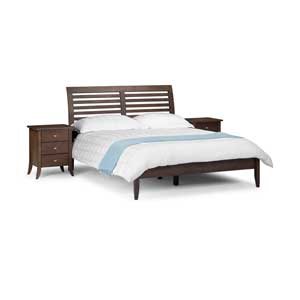 Julian Bowen Santiago 4FT 6 Double Wooden Bedstead