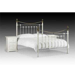 Julian Bowen Victoria 5FT Kingsize Metal Bedstead