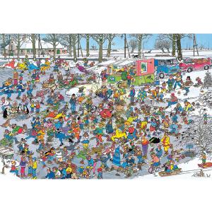 On Thin Ice Jan Van Haasteren 3000 Piece Jigsaw Puzzle