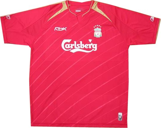 Reebok Liverpool CL home 05/06 - Junior