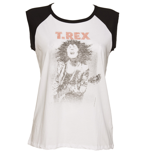 Ladies Marc Bolan T-Rex Sleeveless Baseball