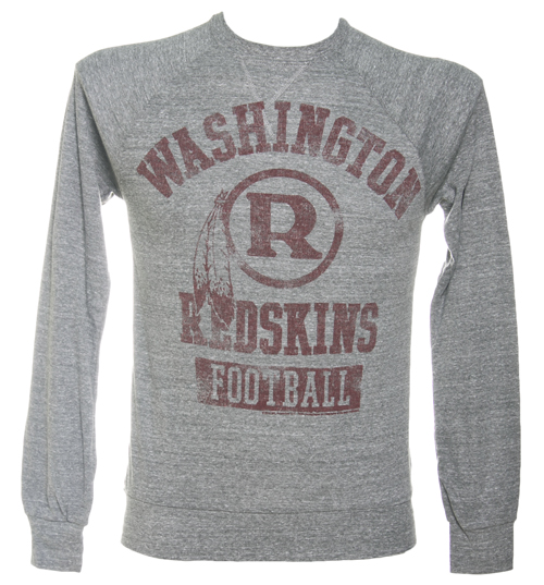 Mens Washington Redskins NFL Grey Pullover