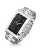 Jumbo - Stainless Steel Anadigit Watch