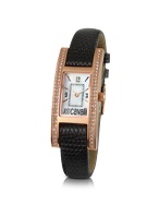 Style - Black Crystal Frame Dress Watch