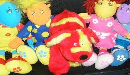 Just-Toyz TWEENIES COMPLETE SET-BELLA, MILO, FIZZ, JAKE amp; DOODLES