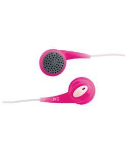 JVC Gumy Pink Headphones