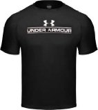 Under Armour HeatGear Euro Fit Tee (Black Medium)