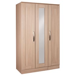 - Aruba 3 Door Wardrobe with Central