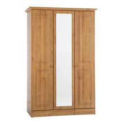 - Hampstead 3 Door Wardrobe with