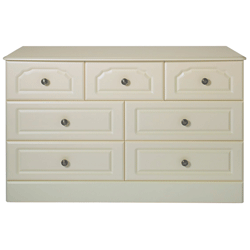 - Insignia Cream 7 Drawer Chest