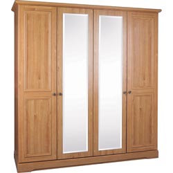 - Middleton 4 Door Wardrobe with