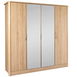 - Monterey 4 Door Wardrobe with