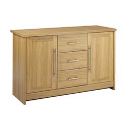 Kingstown - Somerset  2 Door/3 Drawer Sideboard