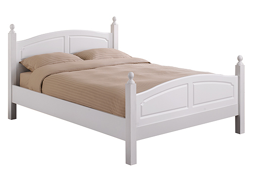 Kingsize Avignon Bedstead - White