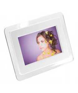 KitVision 7 Inch Digital Photo Frame - White