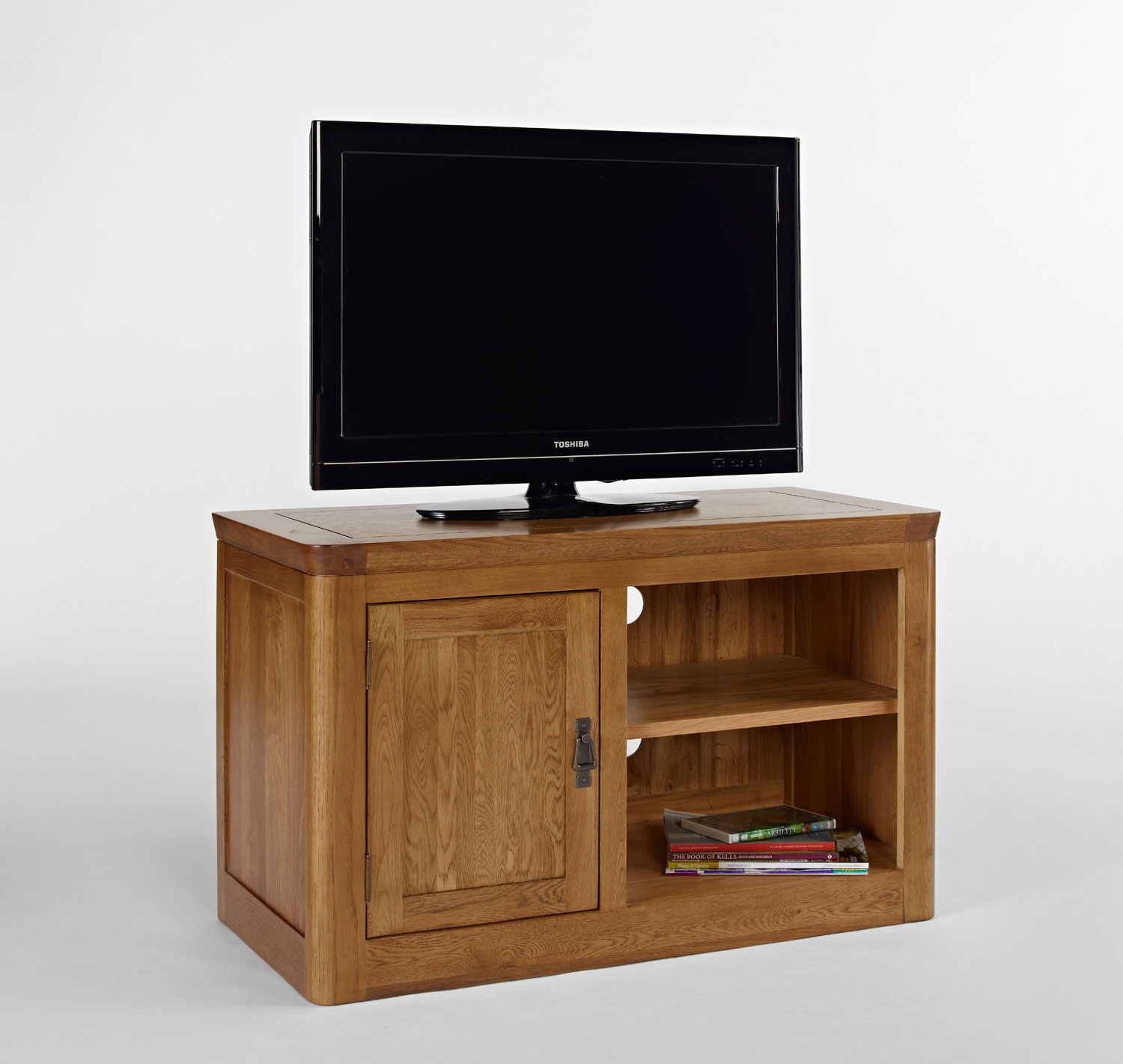 Oak Small TV Unit