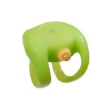 New Model Knog Frog 1 Red LED Rear Light. Lime Green Body