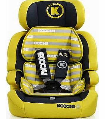 Motohero Group 1/2/3 Car Seat (Primary Yellow)