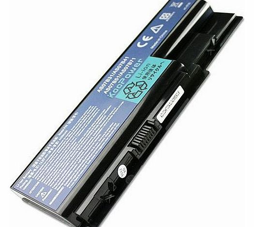 Battery for ACER Aspire 5710ZG 5715 5715Z 5720 5720G 5730 5730Z 5730ZG 5920 6530, 6530G, 6920, 6920G, 6930, 6930G, 6935, 6935G, 7220, 7230, 7330, 7520, 7520G, 7530, 7530G, 7720, 7720G, 7720Z, 7730, 77