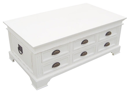 6 Drawer Coffee Table