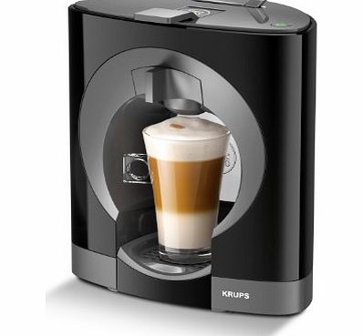 Nescafe Dolce Gusto Oblo Coffee Capsule Machine by Krups - Black